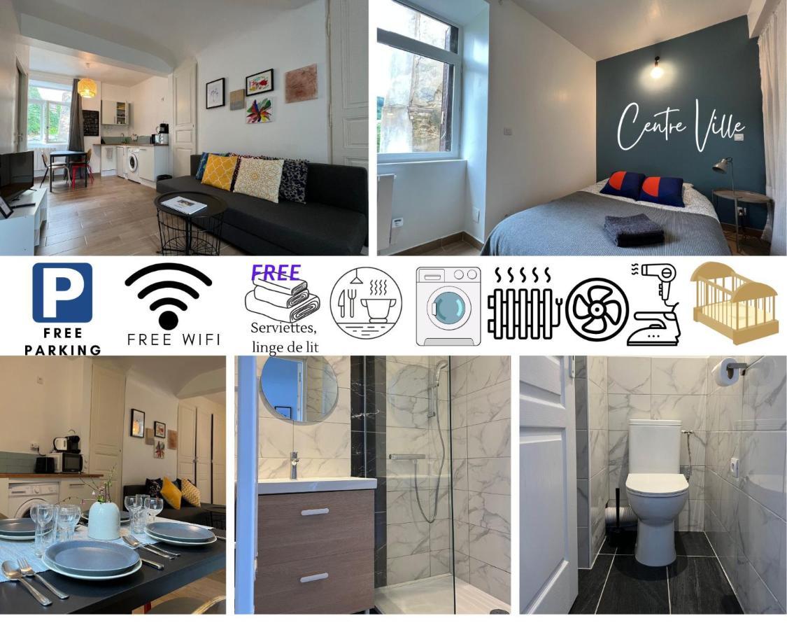 Tabi Appart ,Modern Chic Vs Free Parking,Wifi,Draps Thiers Exterior photo